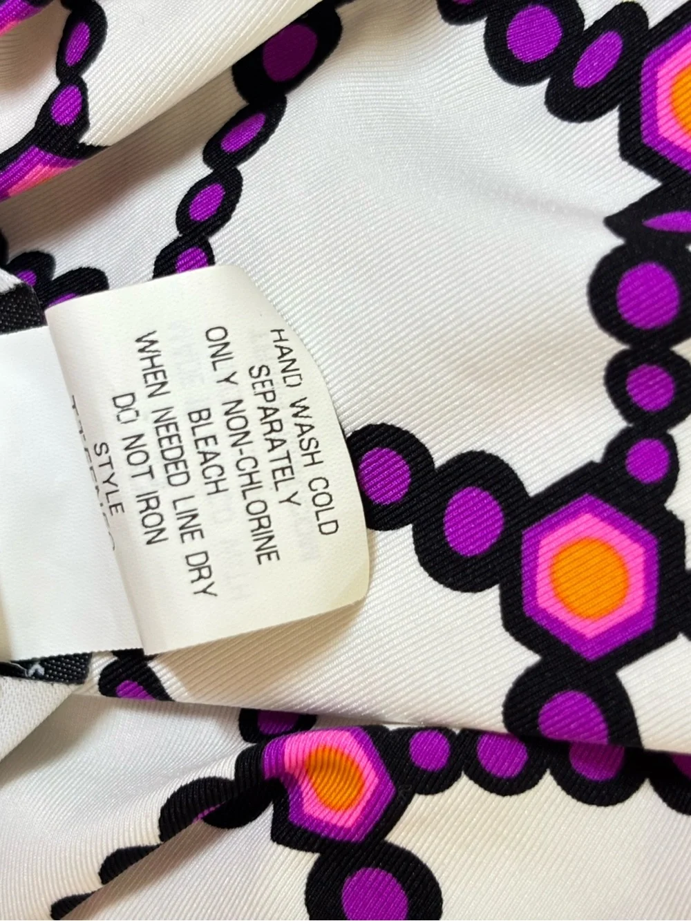 Trina Turk Kon Tiki White Tunic Stretch Jersey Cover Up Dress, Small, vacation